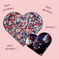 Confect Cake Mate Dessert Sprinkles - Edible Red, White & Navy Blue Toppings - Vegan, Gluten-Free - 4.2 Oz