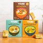Tsubi Soup Freeze-Dried Japanese Miso Soup Packets - Instant  Vegan  Easy Mix  Gluten & MSG-Free  and Flavorful - Ready in Seconds - Authentic Taste of Japan - Best Trio Flavor - 12 Packs