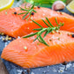 Fresh Atlantic Salmon Fillets, Best Premium Quality in the US, Center Cut, Perfectly Trimmed, 25 x 6 Oz. (9.33 Lb.) - Kosher, Re