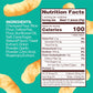 Hippeas Chickpea Puffs, Groovy White Cheddar, 0.8 Ounce (Pack of 30), 3g Protein, 2g Fiber, Vegan, Gluten-Free, Crunchy, Plant P