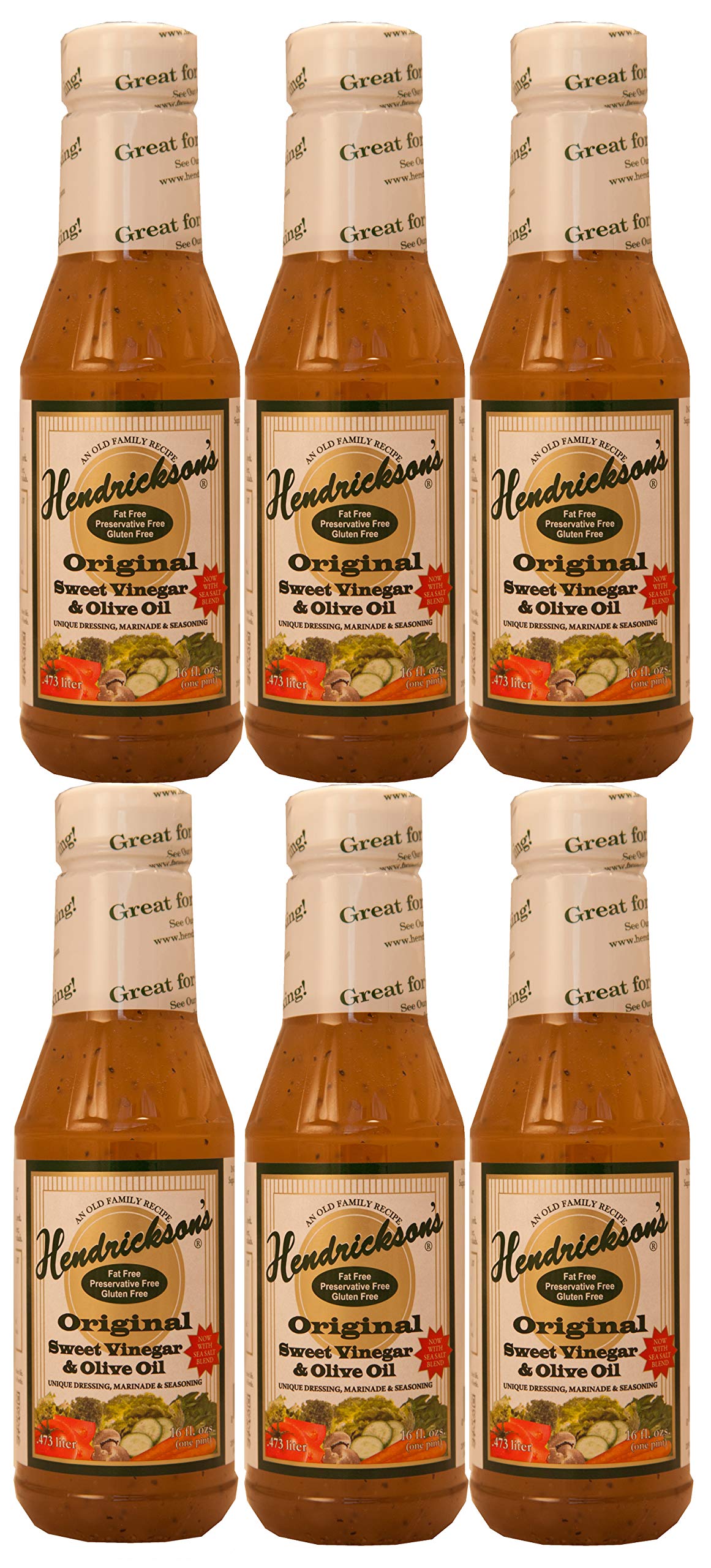 Hendricksons Sweet Vinegar Oil Dressing (6x16Oz)
