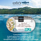 Coles Smoked Rainbow Trout Fillet with Vegetables, Ready to Eat Meal, 5.6 oz, 18g Protein, High in Vitamin D, Canned Fish