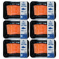 OCEANZEN: Premium Quality,Atlantic Salmon - 6 Packs of (2 x 6 oz Fresh Skinless Fillets) Shipped Frozen, Sashimi Grade - Sustain
