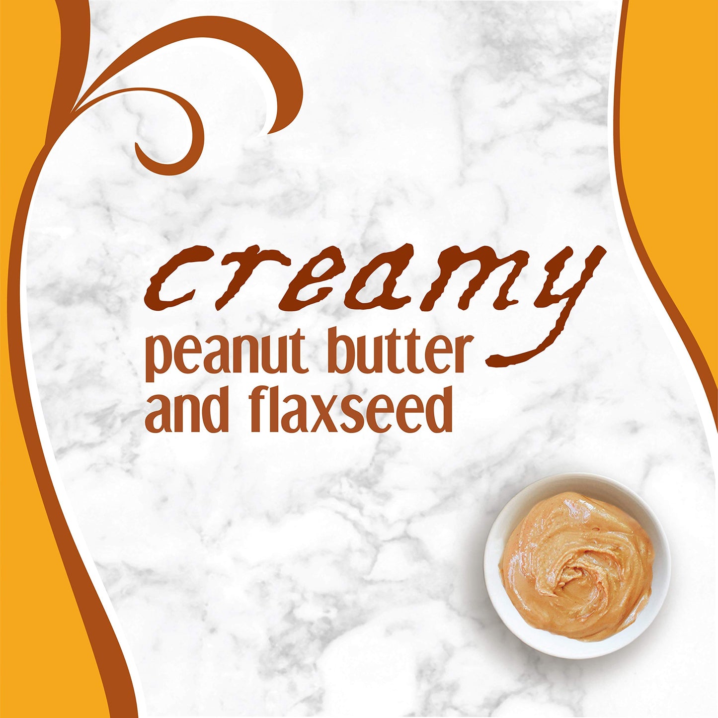 Earth Balance Natural Peanut Butter and Flaxseed Spread, Creamy, Vegan and Gluten Free, 16 Oz