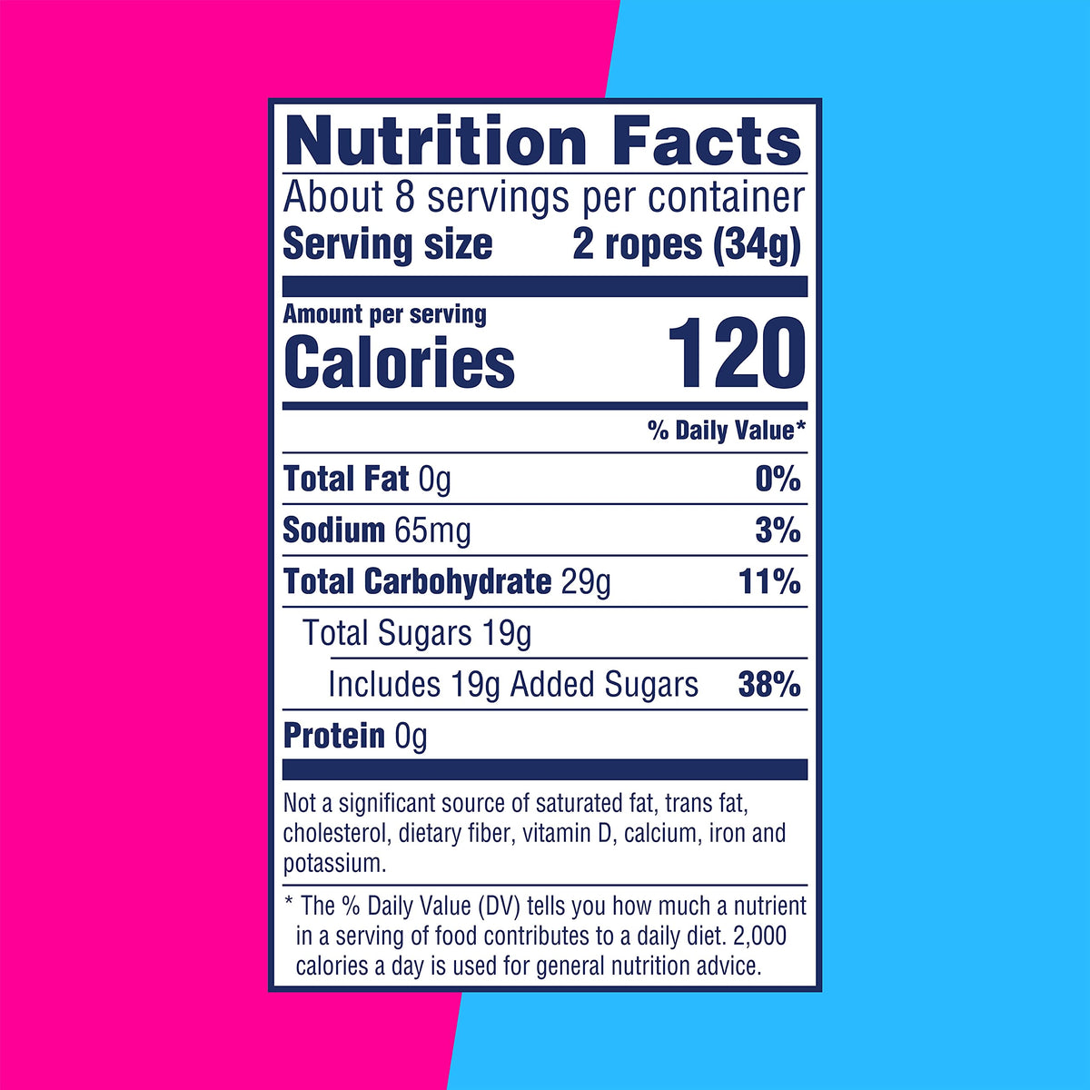 SweeTARTS Ropes, Twisted Rainbow Punch Candy, 9 Ounce Pouch (Pack of 2)