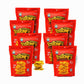 Prime Planet Tostones Green Plantain Chips, Habanero Flavor, 3.53 Oz (Pack of 8), Crunchy Snacks