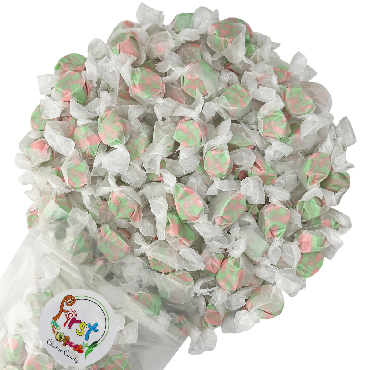 Variety Gourmet Saltwater Taffy (Sour Watermelon, 5 Pound)