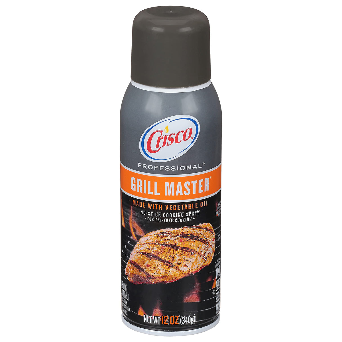 Crisco Professional No-Stick Cooking Spray, Grill Master, 12 Ounce