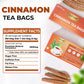 LeafLea Premium Herbal Cinnamon Tea Bags, Caffeine-Free, Sugar-Free, Non-GMO, Vegan, 120 Bags (Pack of 3)