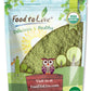 Food To Live Organic Broccoli Powder, 1 Pound - Non-Gmo, Raw, Kosher, 100% Pure, Ground From Whole Vegetables, Vegan Superfood, Bulk, Rich In Fiber, For Juices, Drinks, And Smoothies, Sirtfood