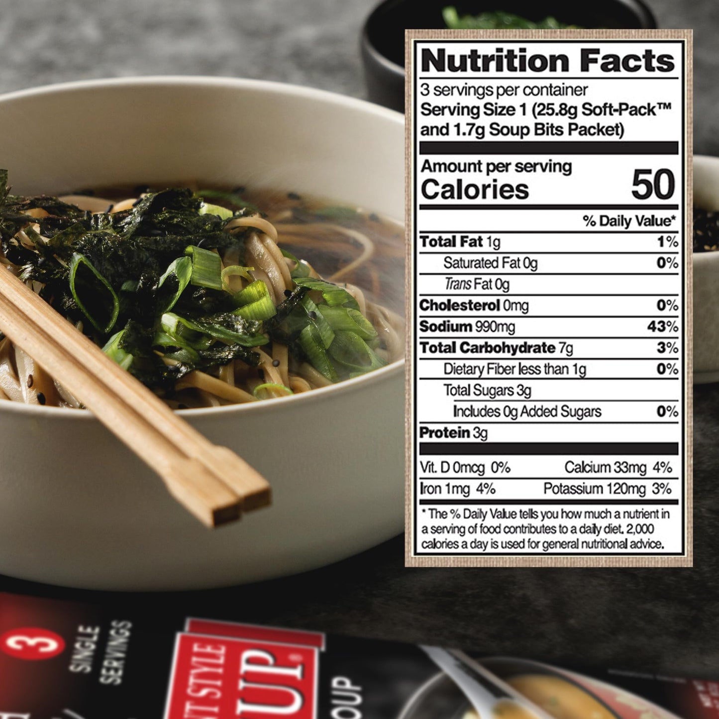 Edward & Sons Organic Japanese Restaurant Stle Miso Cup Instant Soup, 2.9 oz