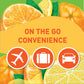 Tampico Singles To Go Drink Mix Packets, Citrus Punch, 6-Count Box - Zero Sugar, Low Calorie Powdered Drink Packets, 100% Dv Of Vitamin C Per Serving, Convenient, On-The-Go Water Enhancers