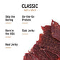 Peoples Choice Beef Jerky - Classic Hot & Spicy - 3 Ounce - Whole Muscle Premium Cuts - Low Sodium High Protein Snack