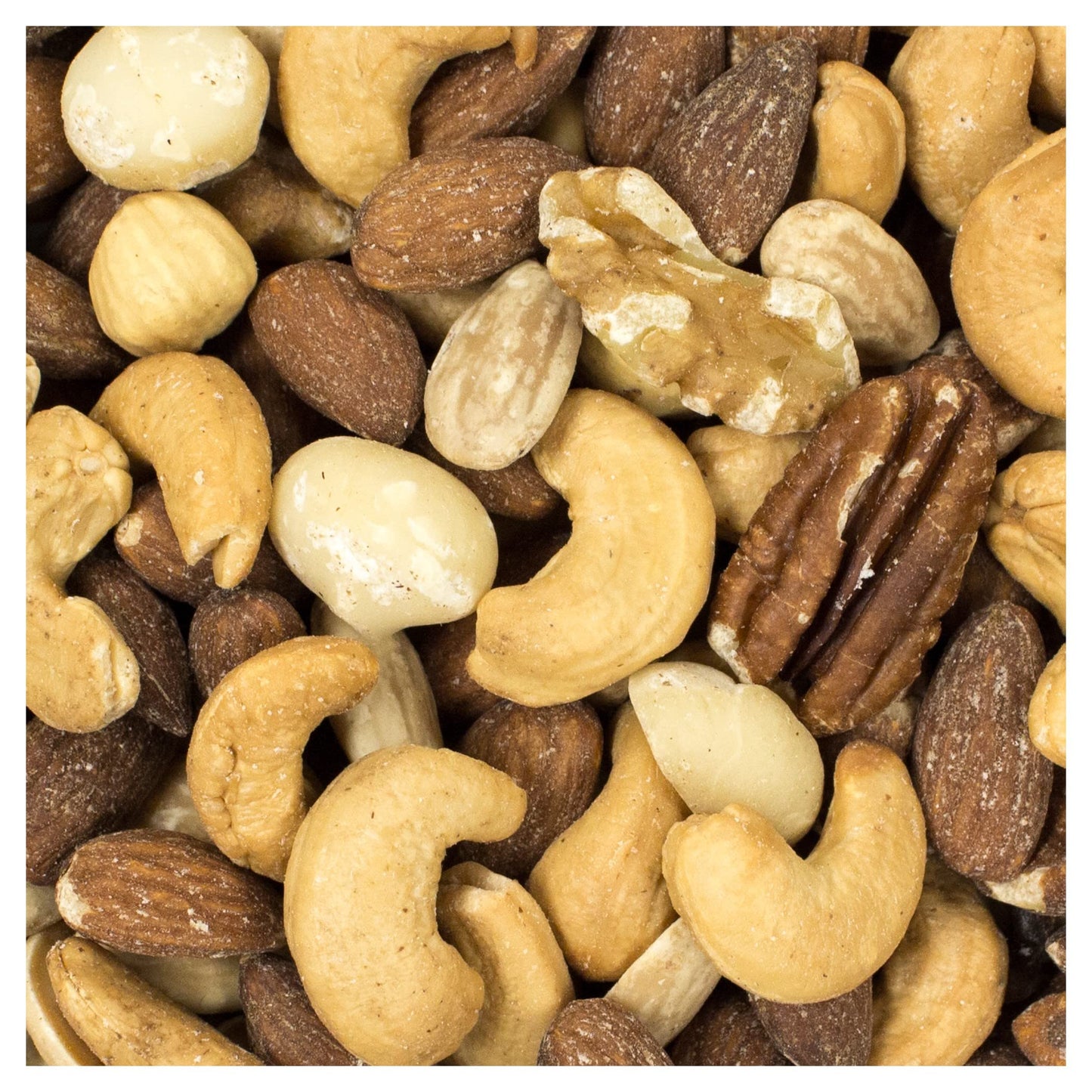 Fancy Deluxe Mixed Nuts Roasted Unsalted | Non-GMO | Premium Quality | Bulk Value Size 32 Oz. (2 Lb.)