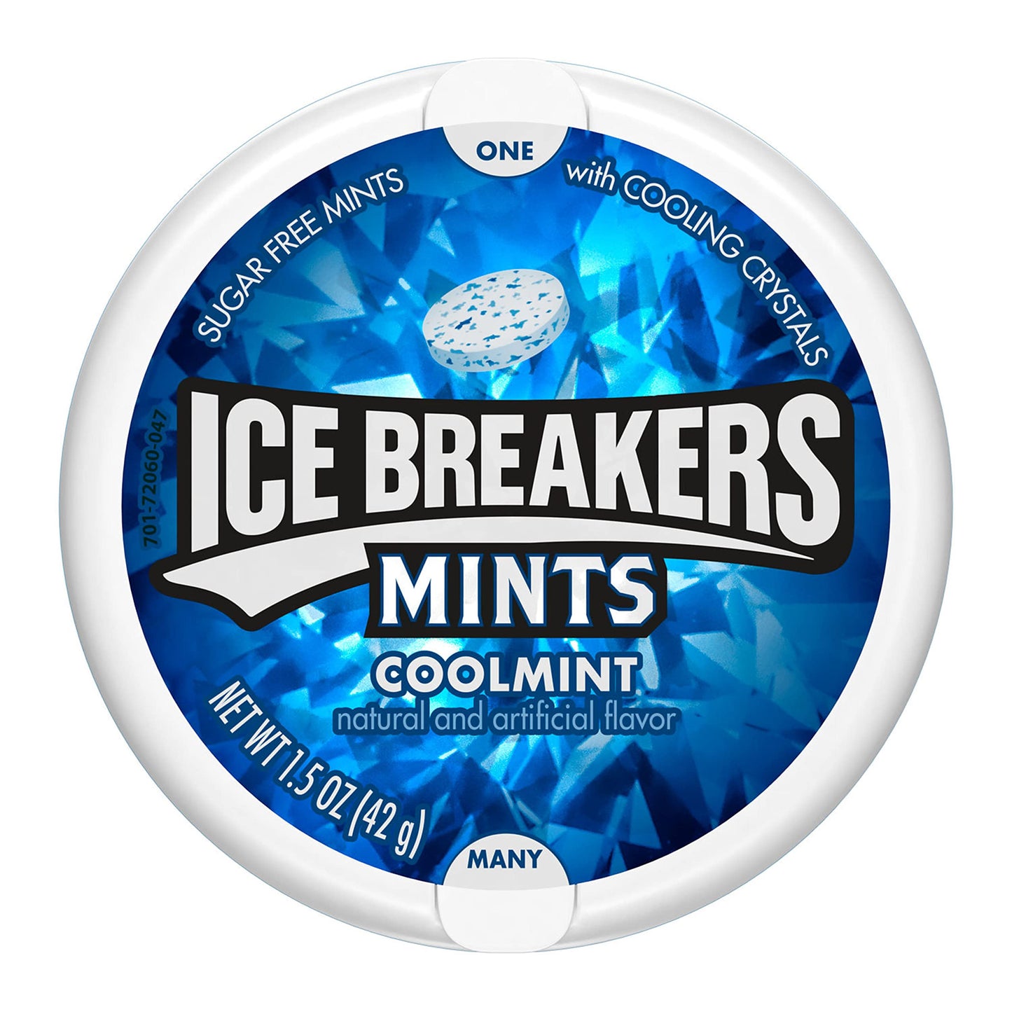 ICE BREAKERS Coolmint Sugar Free Breath Mints Tins, 1.5 oz (8 Count) (Pack of 2)