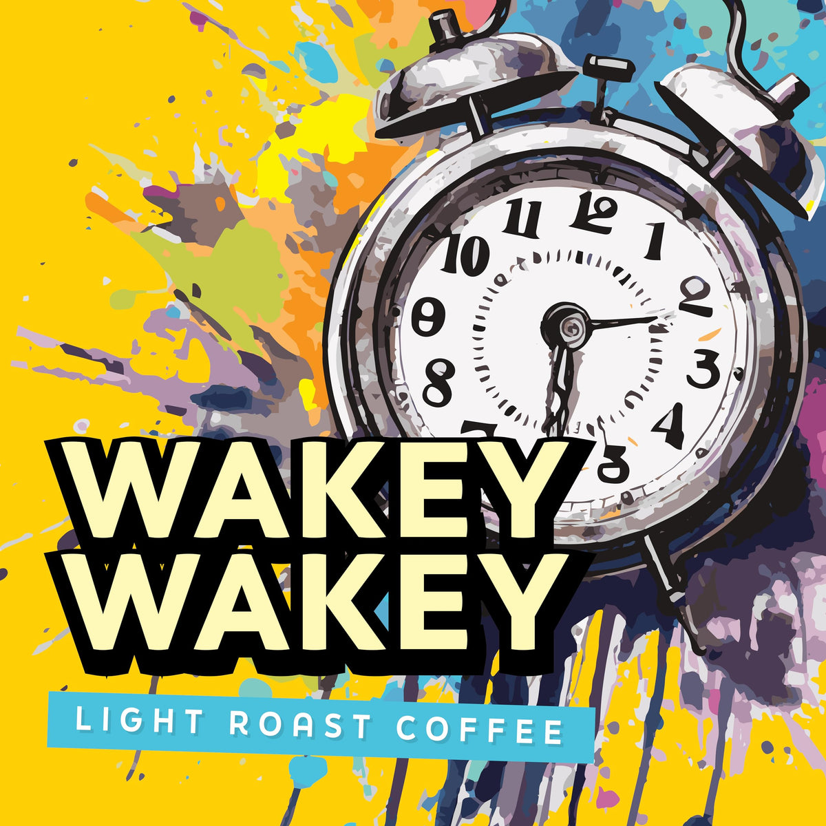 Java Factory Wakey Wakey Flavored Ground Coffee Bag - Light Roast Brew, Made With 100% Arabica Beans, 10 Oz