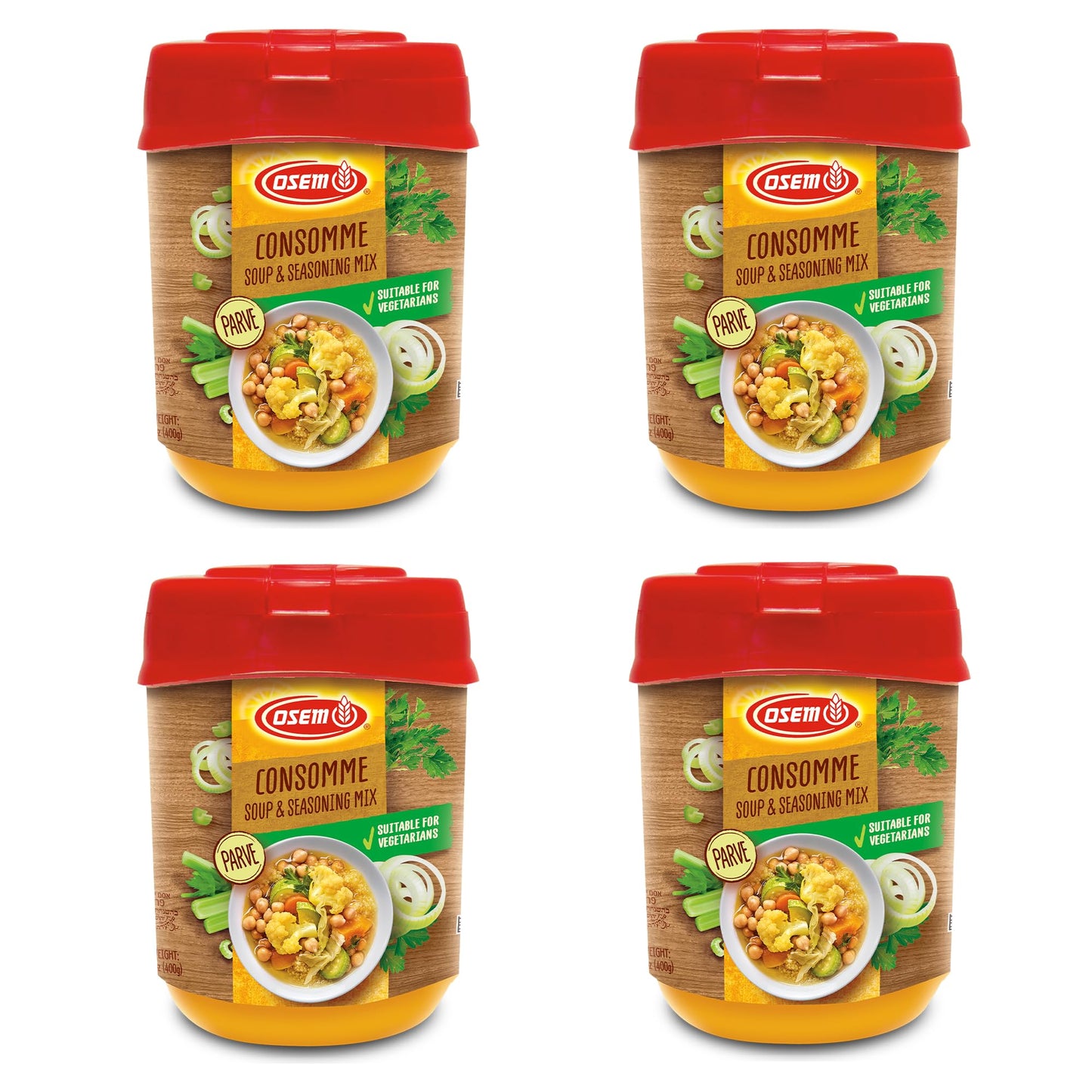 OSEM Consomme Soup, 14.1 oz packages, 4 pk