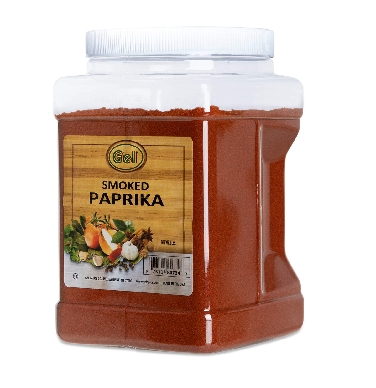 Gel Spice Smoked Paprika Powder, 32 OZ (2 LB) - Authentic Flavor, Ideal for Cooking and Seasoning