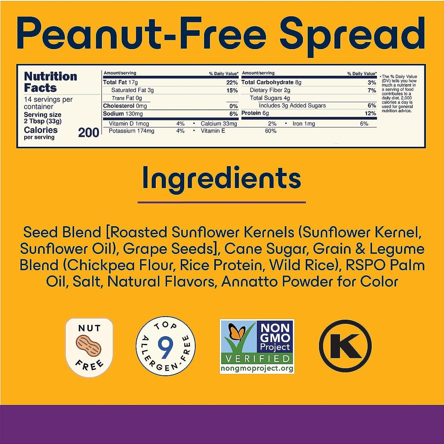 Voyage - Spread Rest Side Peanut Free - Case Of 8-16 Ounces