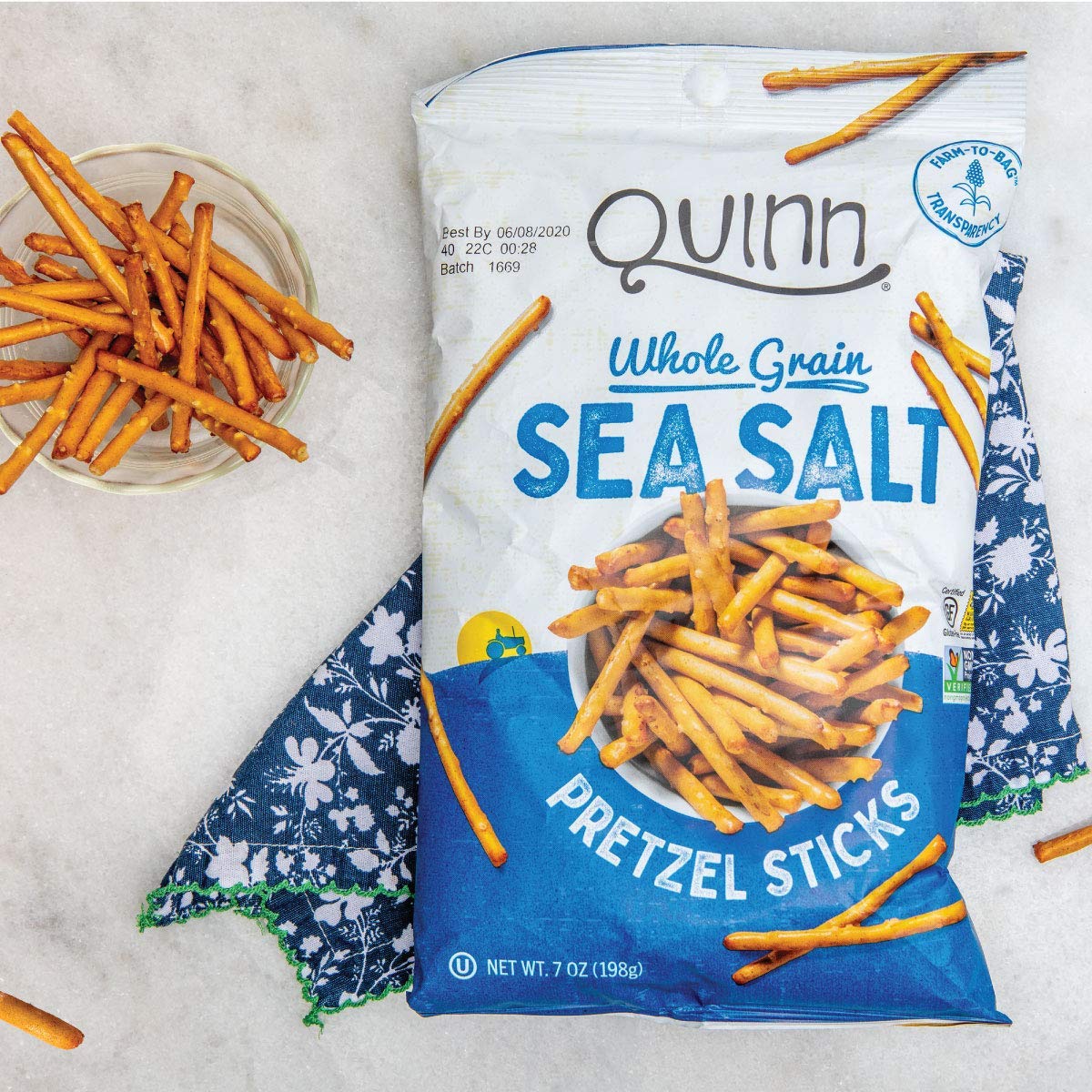 Quinn Pretzel Nuggets Single Serve Variety Pack - Made With Real Ingredients, Whole Grain Sorghum, Vegan, Gluten Free, Dairy Fre