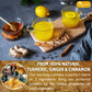 TOG999 Premium Turmeric Ginger Cinnamon Tea Bags, 30 Bags, Vegan, No Sugar, No Caffeine, Eco-Conscious Ingredients