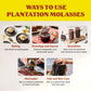 Plantation Blackstrap Molasses, Organic, 15 oz (Pack of 2)
