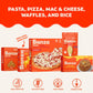 Banza Chocolate Chip Waffles, Frozen Waffles from Chickpeas - High Protein, Gluten Free, Lower Carb Toaster Waffles, 8oz
