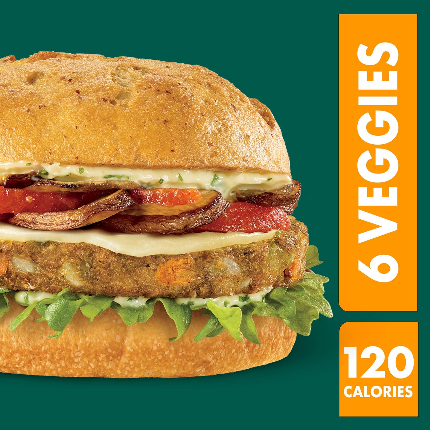 Dr. Praegers, Mushroom Risotto Veggie Burgers, 2.5 Ounce, 4 Count
