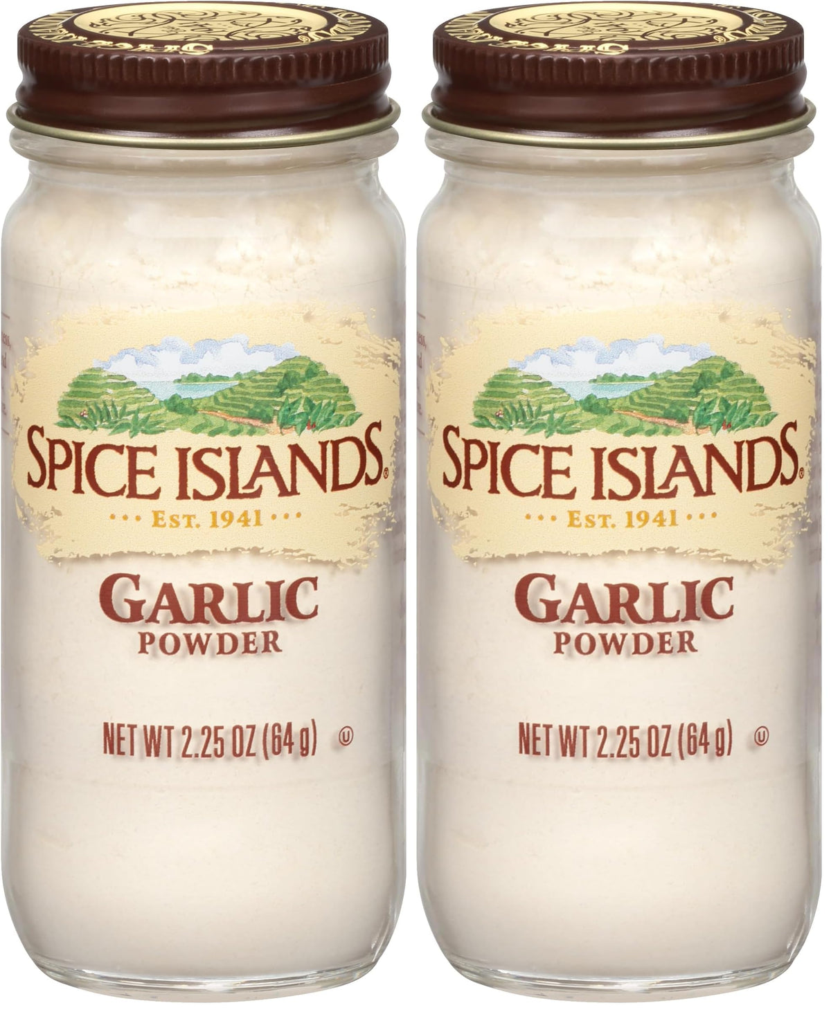 Spice Islands Garlic Powder, 2.25 Ounce (Pack of 2)
