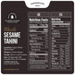 Organic Whole Sesame Tahini Paste - Unhulled & Stone-Ground - Silky Smooth Texture in Hummus, Dips, Dressings - Unsalted, Nut-Fr