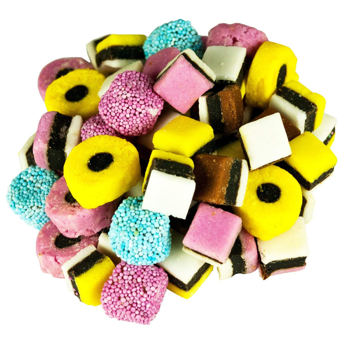 Fruidles Allsorts Licorice Assortment, Gourmet Candy Mix, 8 Oz, Black