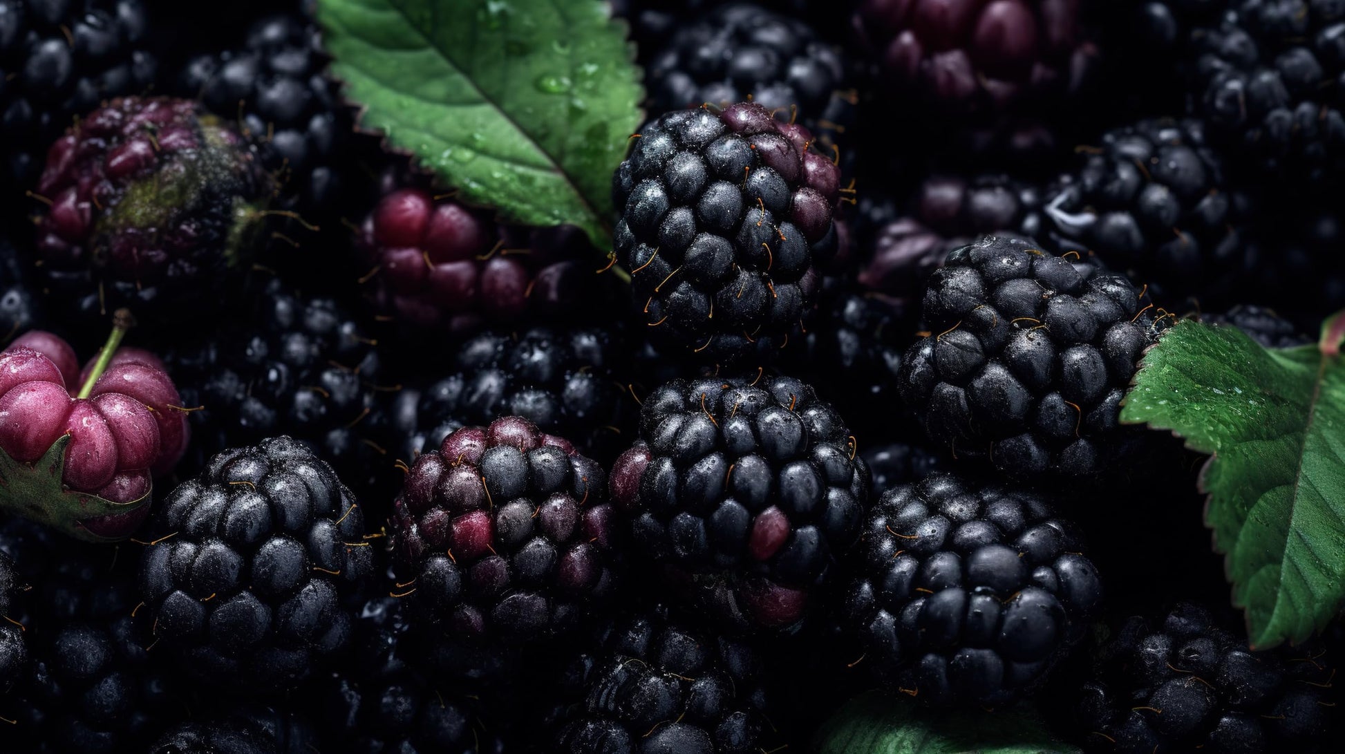 Fresh Delicious Blackberries by RawJoy Farms, 2 Pound