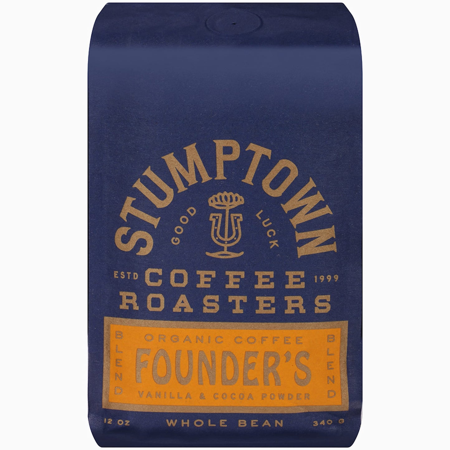 Stumptown Coffee Roasters, Medium Roast Organic Whole Bean Coffee - Founders Blend Bag with Flavor Notes of Vanilla and Cocoa P