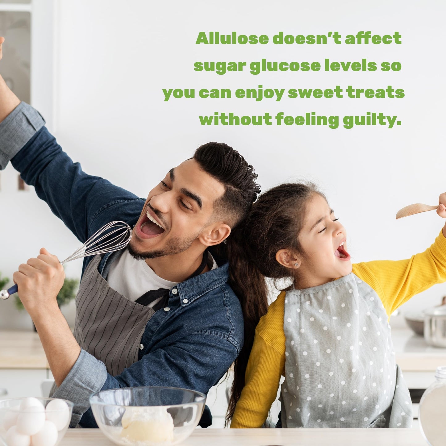 Allulose Sweetener 6 Pounds - Natural Sugar Substitutes, No Aftertaste - Keto Friendly, Vegan, Zero Net Carb, Zero Calorie - Gre