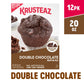 Krusteaz Double Chocolate Muffin Mix, Made With Real Chocolate Chips, 20 Oz Boxes (Pack Of 12)