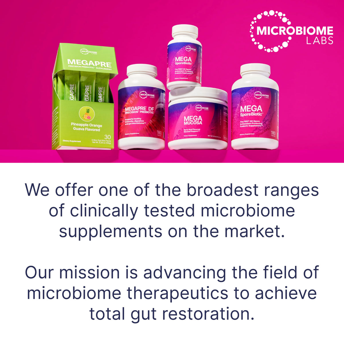 Spore-Based Probiotic for Women & Men — Gut Health & Digestive Support