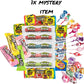 Hot Chips Variety Pack - Takis Fuego, Flamin Hot Cheetos, and Chesters Hot Fries Pack of 12 with a Mystery Item, Perfect Snack