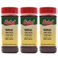 Sadaf Sumac spice ground - Pure sumac seasoning powder - Kosher - Persian spice - Medium Ground - 11 oz Bottle (Pack of 3)