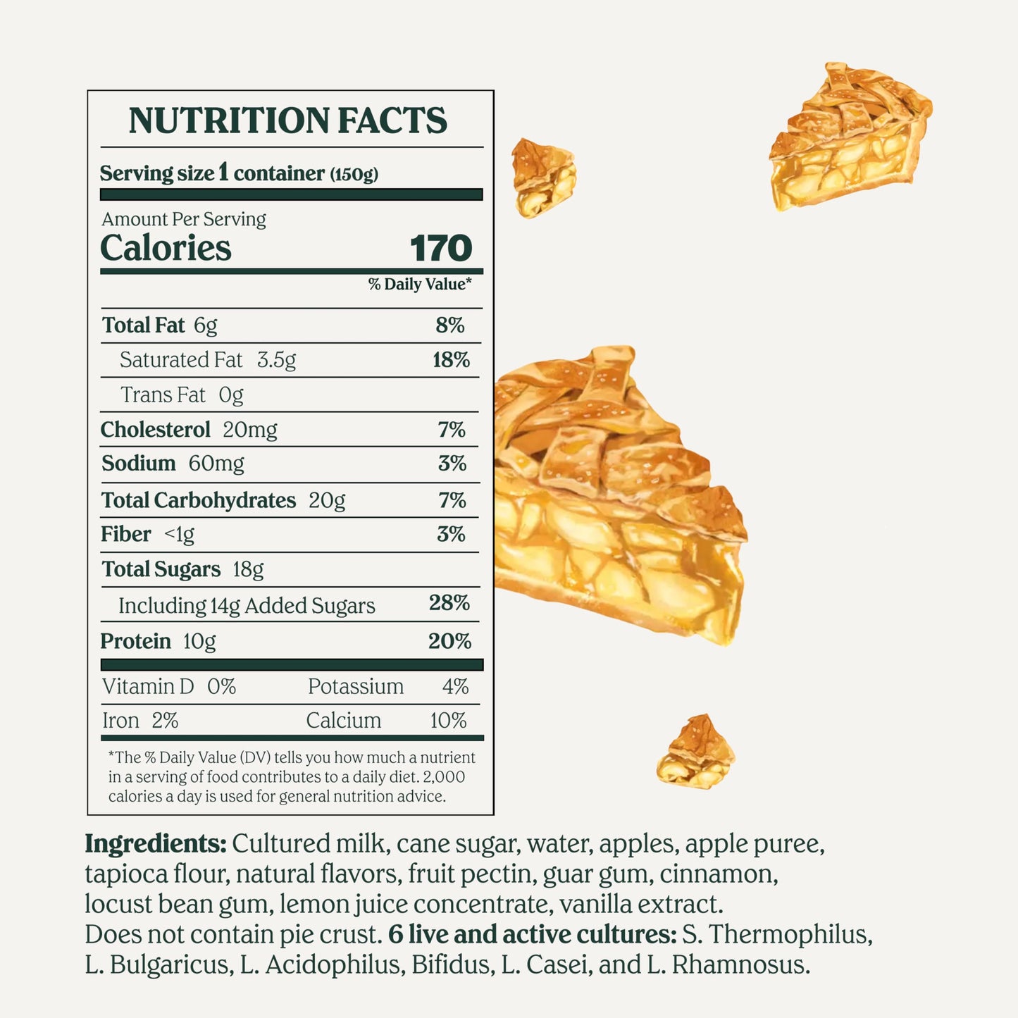 Chobani Creations Apple Pie  la Mode 5.3oz