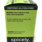 Spicely Organic Celery Seeds Whole 0.35 Ounce Ecobox Certified Gluten Free