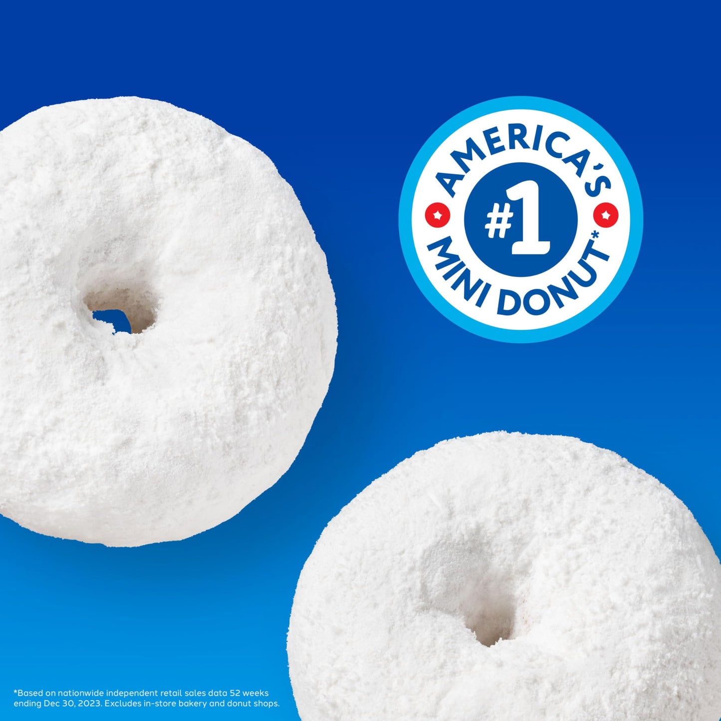 Hostess Donettes Powdered Bagged, 10 Ounce
