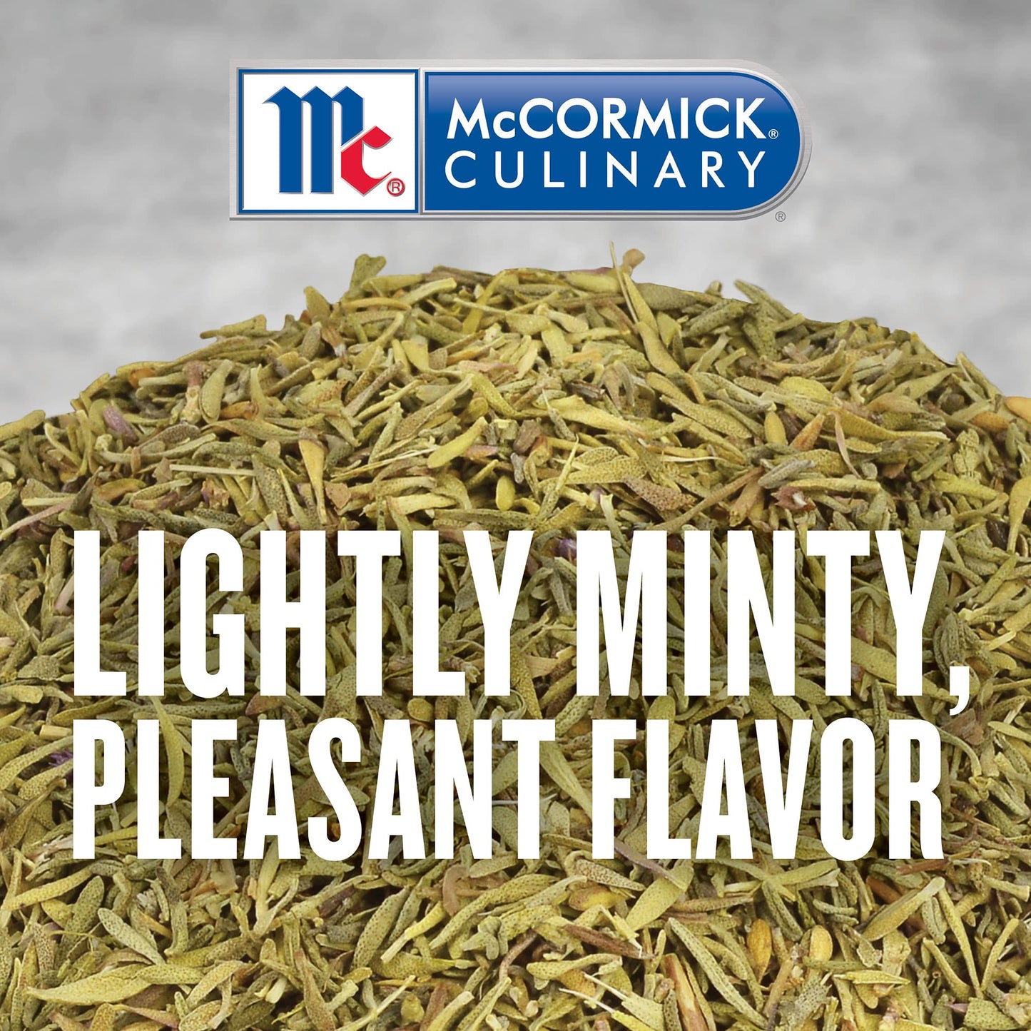 McCormick Culinary Dried Thyme Leaves - 27.5 oz Container, Perfect for Soups and Entrees