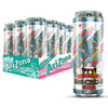 AriZona Chocolate Egg Cream Soda, Tunnels to Towers Foundation - Big Can, 22 Fl Oz (Pack of 12)