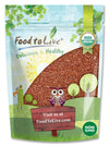 Food to Live Organic Brown Flax Seeds, Non-GMO, Vegan, 8 Ounces