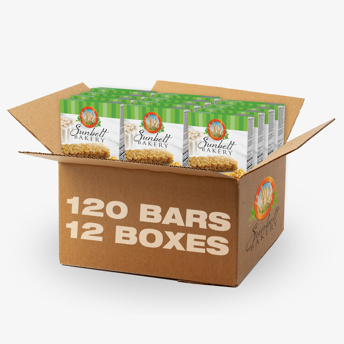 Sunbelt Bakery Oats & Honey Chewy Granola Bars, 120-1.0 Oz Bars (12 Boxes)