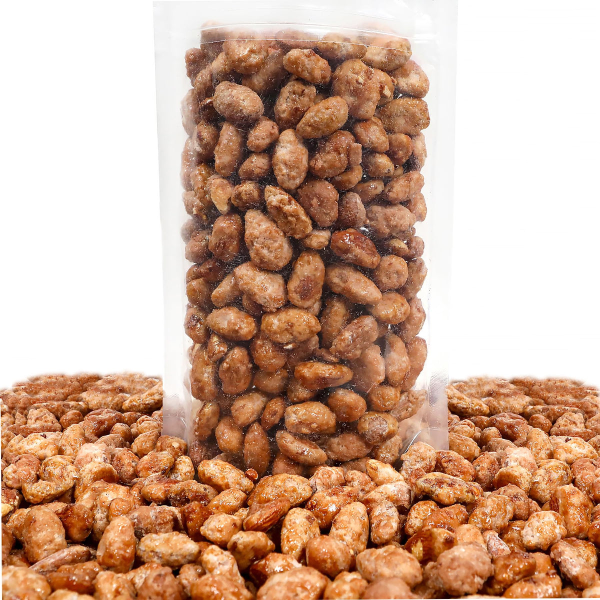 Smarty Stop Toffee Coated Almonds Sweet Crunchy Caramelized Nuts Snack (5 Pound (Pack Of 1))
