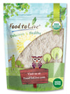 Food to Live Gluten-Free Organic Oat Flour, 8 Ounce - Stone Ground Whole Grain Oats for Baking
