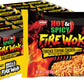 Nissin Fire Wok, Torched Teriyaki Chicken, Hot & Spicy Chile Infused Asian Noodles, Pack of 12