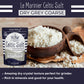 Le Marinier French Sea Salt Dry Grey Coarse, 1.1Lb – 18Oz (500G). Mineral Rich 100% Natural And Unrefined. Perfect For Grinders. Coarse Celtic Salt Organic. Hand Harvested Mineral Salt (1.1Lb Dry Grey)