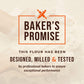 Organic 100% Whole Wheat Flour - 25 lb. bag